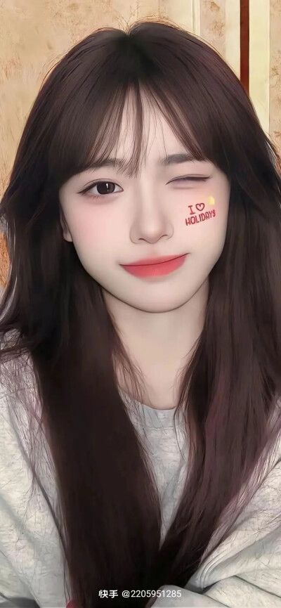 纯净复古白皙二次元女神城市壁纸颜值美女照片