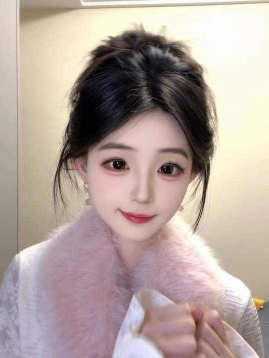 无双古风卷发近照女神级安利谁对我放电了ᔦ ᔨ -